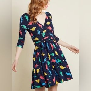 ModCloth Dinosaur Dress